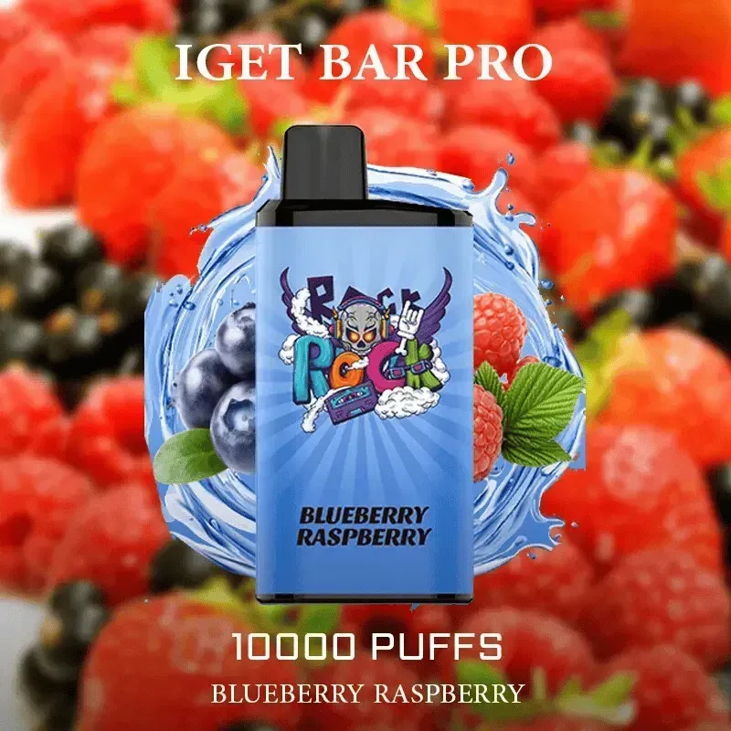 blueberry raspberry – 10000 puffs iget bar pro