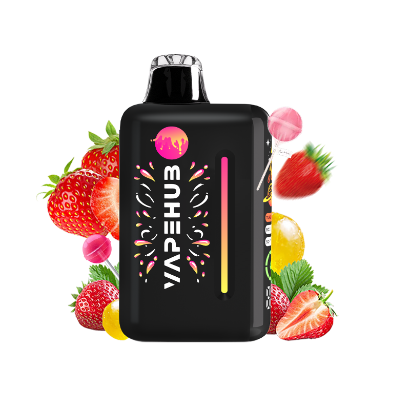 CHUPA CHUPS STRAWBERRY  – VAPEHUB ULTRA 20000