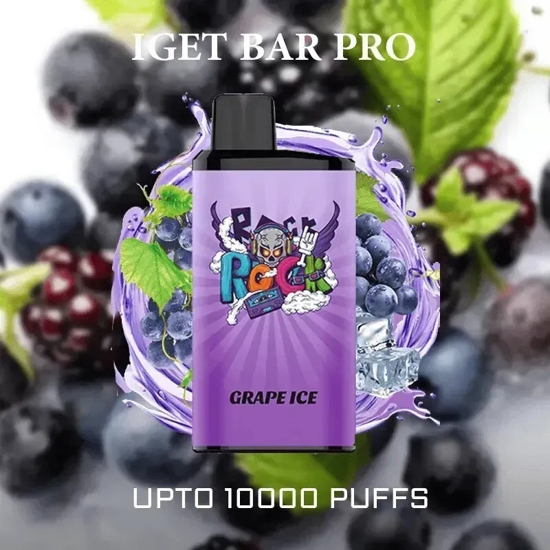 grape ice – 10000 puffs iget bar pro