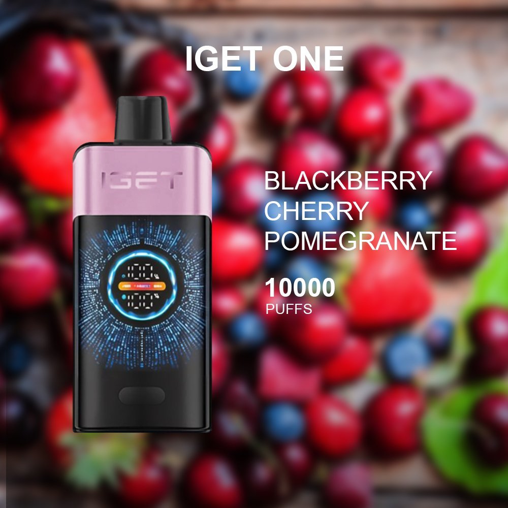 iget one blackberry cherry pomegranate – 12000 puffs