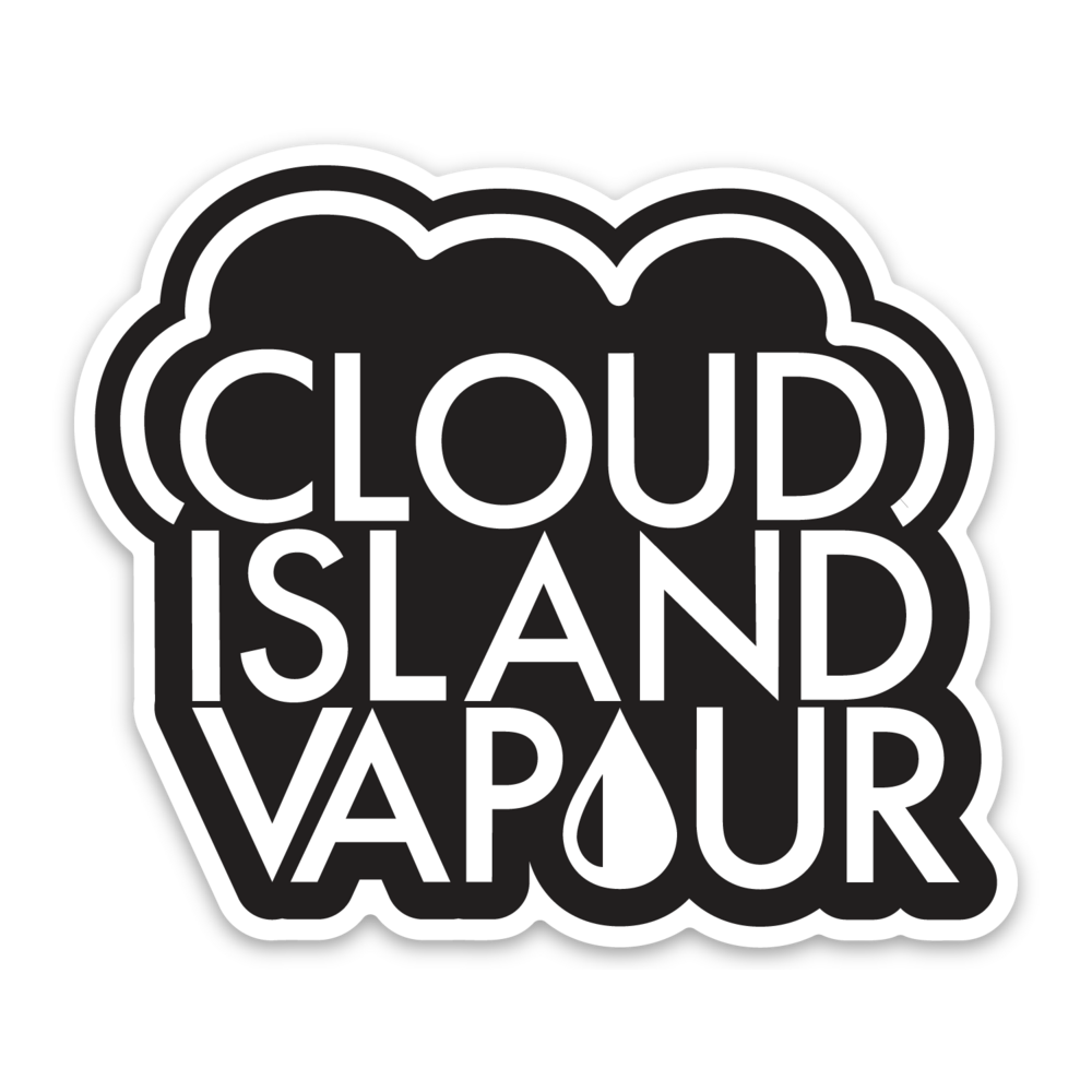 Sticker – CLOUD ISLAND VAPOUR - Image 2