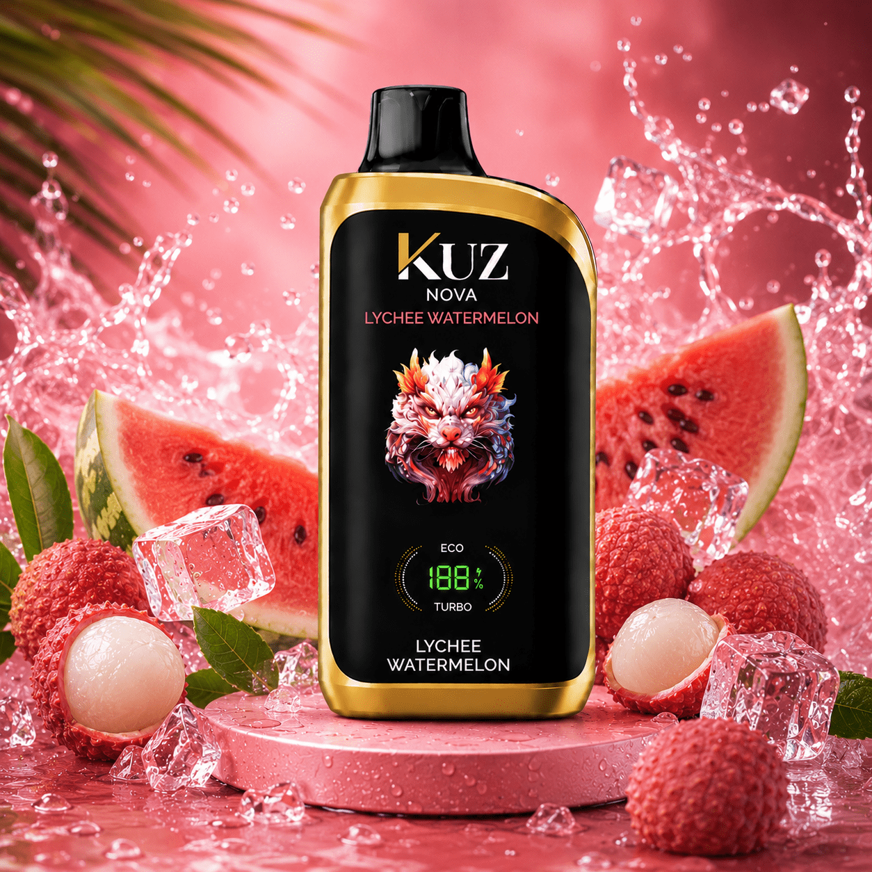 kuz nova lychee watermelon – 16000 puffs