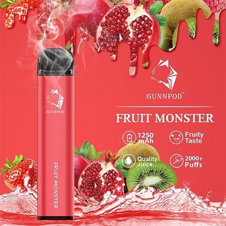 gunnpod fruit monster – 2000 puffs