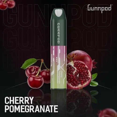 gunnpod lume cherry pomegranate – 5000 puffs