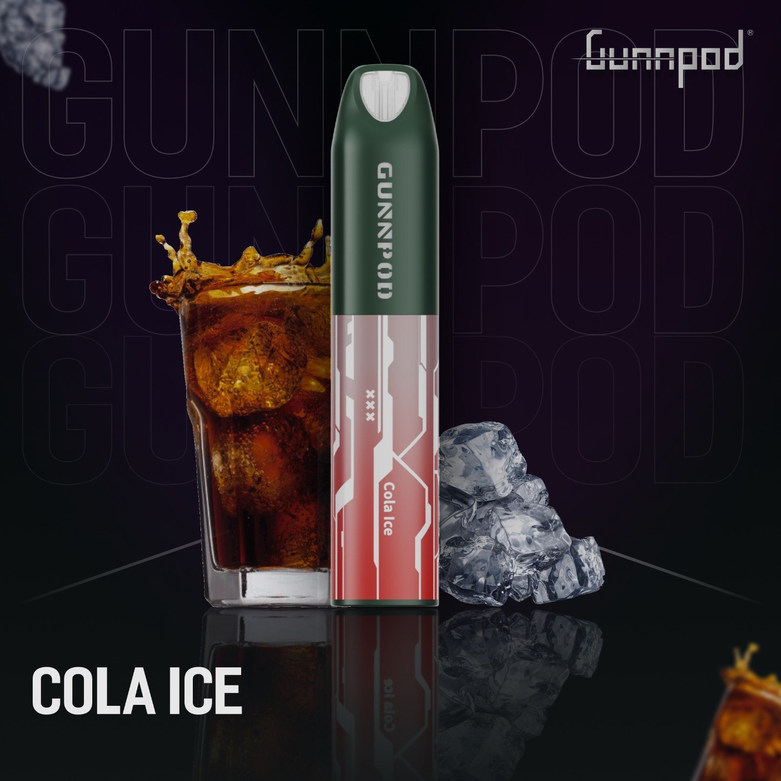 gunnpod lume cola ice – 5000 puffs