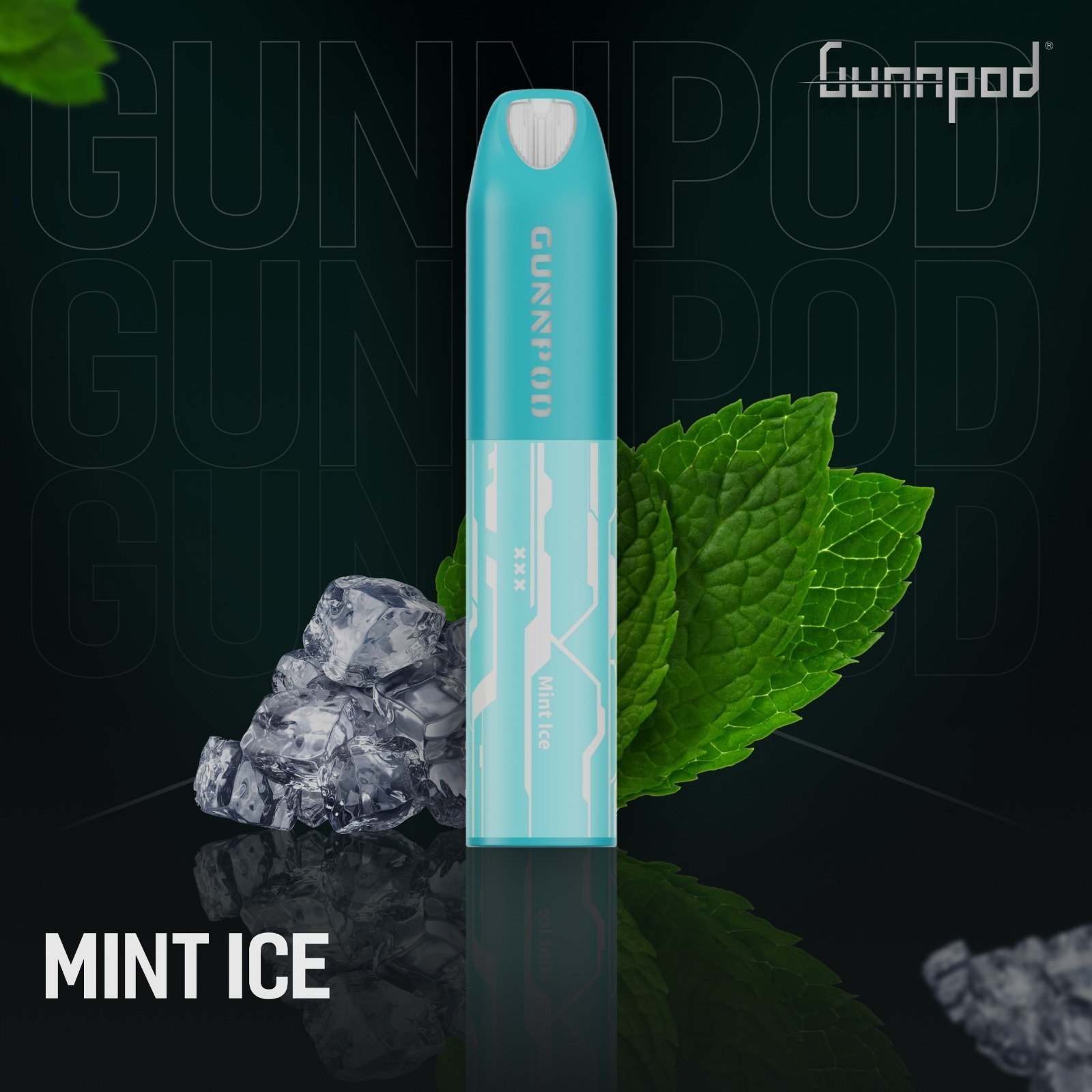 gunnpod lume mint ice – 5000 puffs