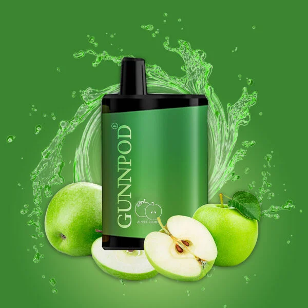 gunnpod meta apple bomb – 4000 puffs