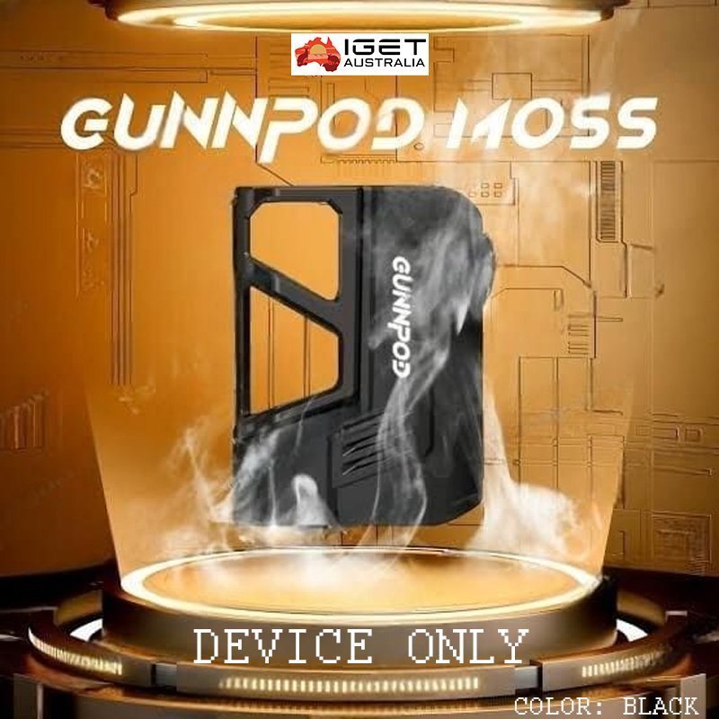gunnpod moss – 8000 – “device only” – black