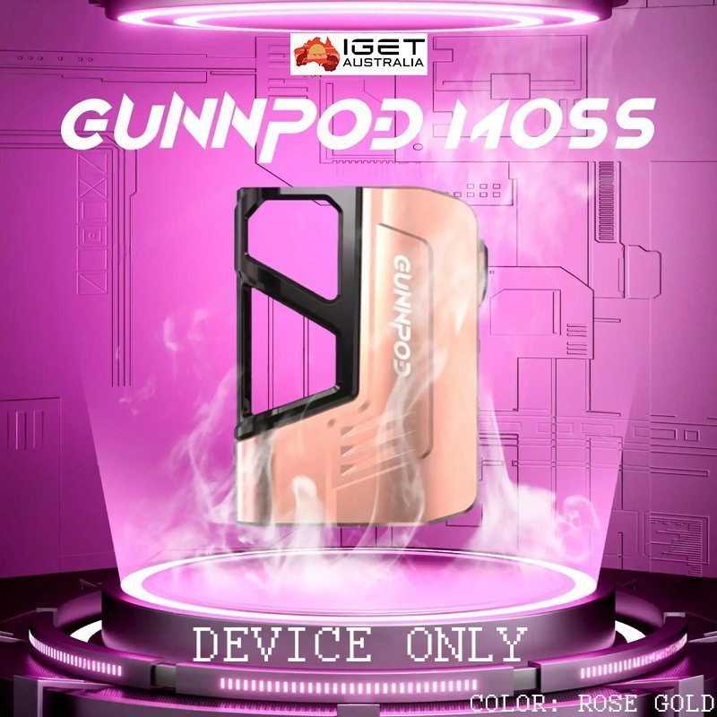 gunnpod moss – 8000 – “device only” – rose gold