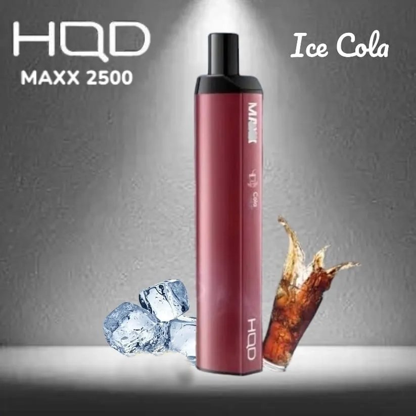 hqd maxx ice cola – 2500 puffs