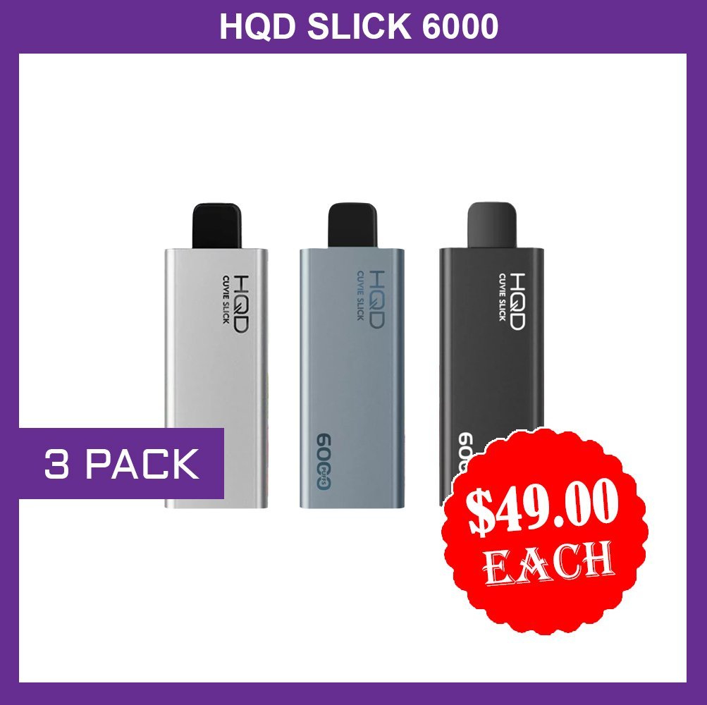 hqd slick – 3 pack 6000 puffs