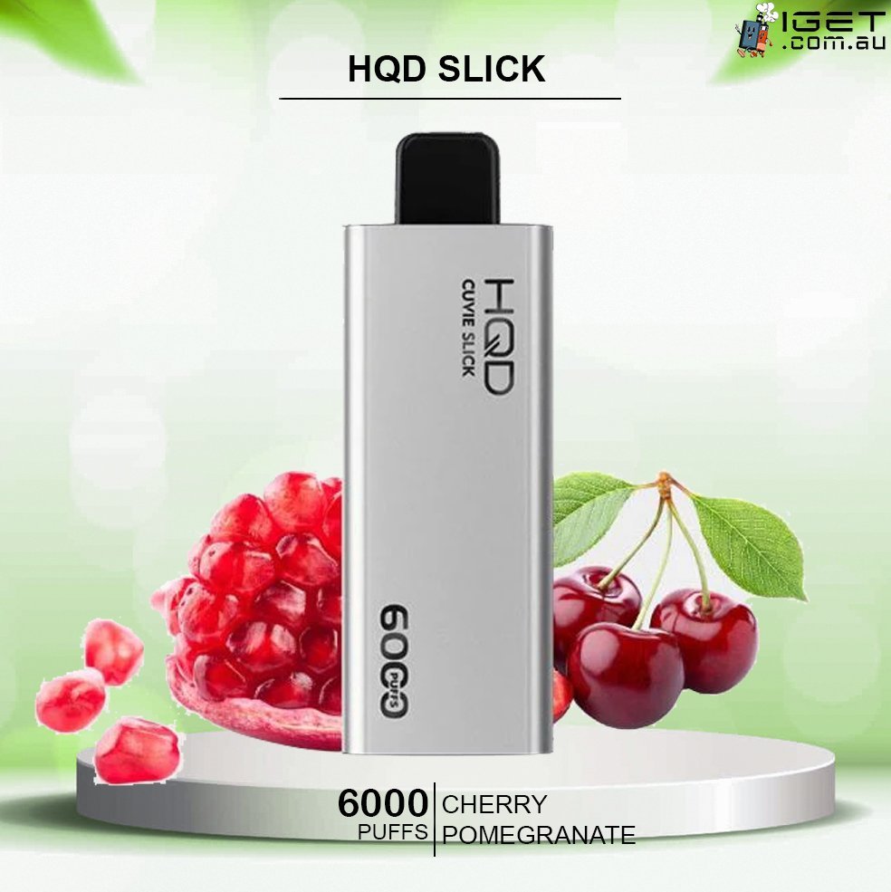 hqd slick cherry pomegranate – 6000 puffs