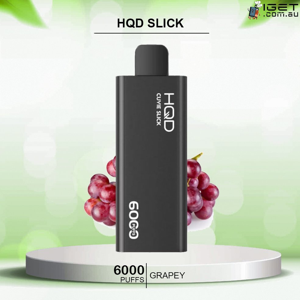hqd slick grape ice – 6000 puffs