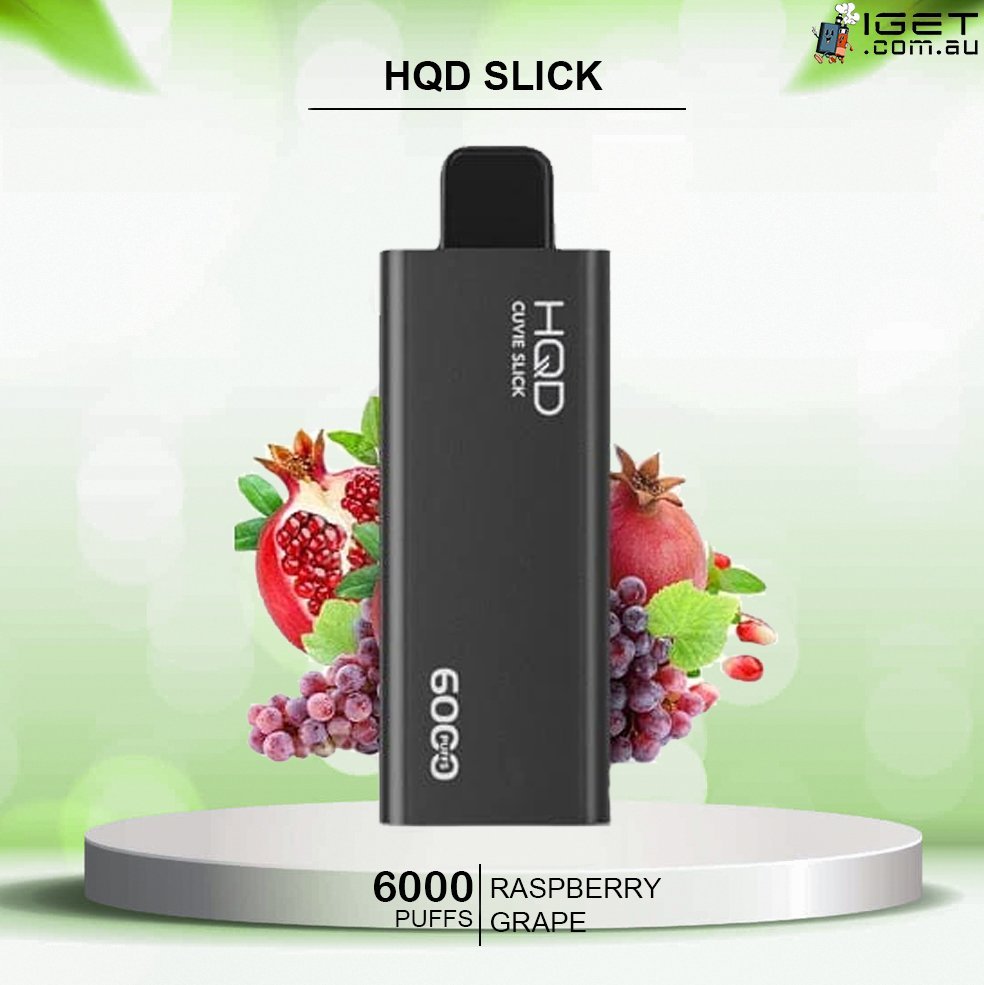 hqd slick raspberry grape – 6000 puffs