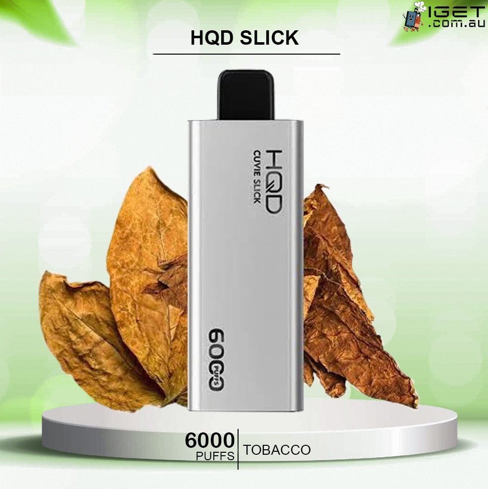 hqd slick tobacco – 6000 puffs