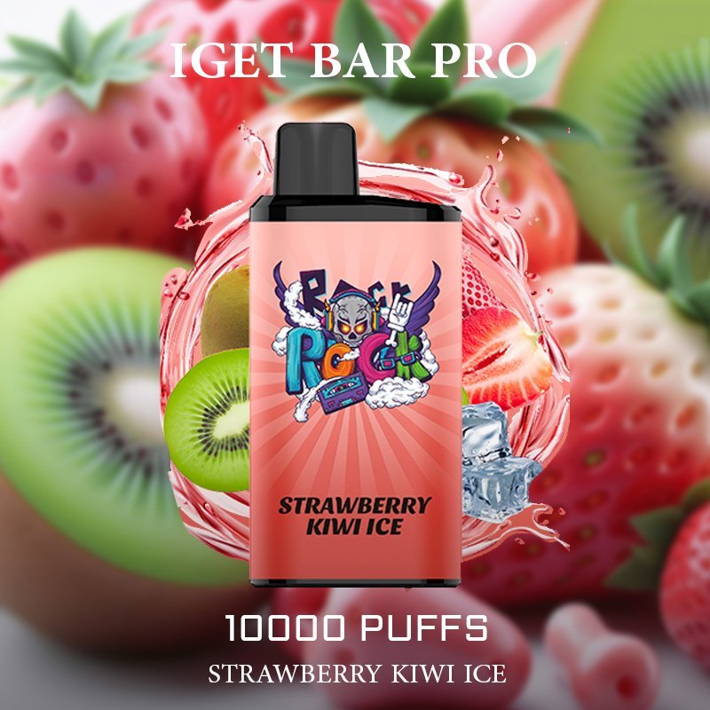 iget bar pro – strawberry kiwi ice 10000 puffs