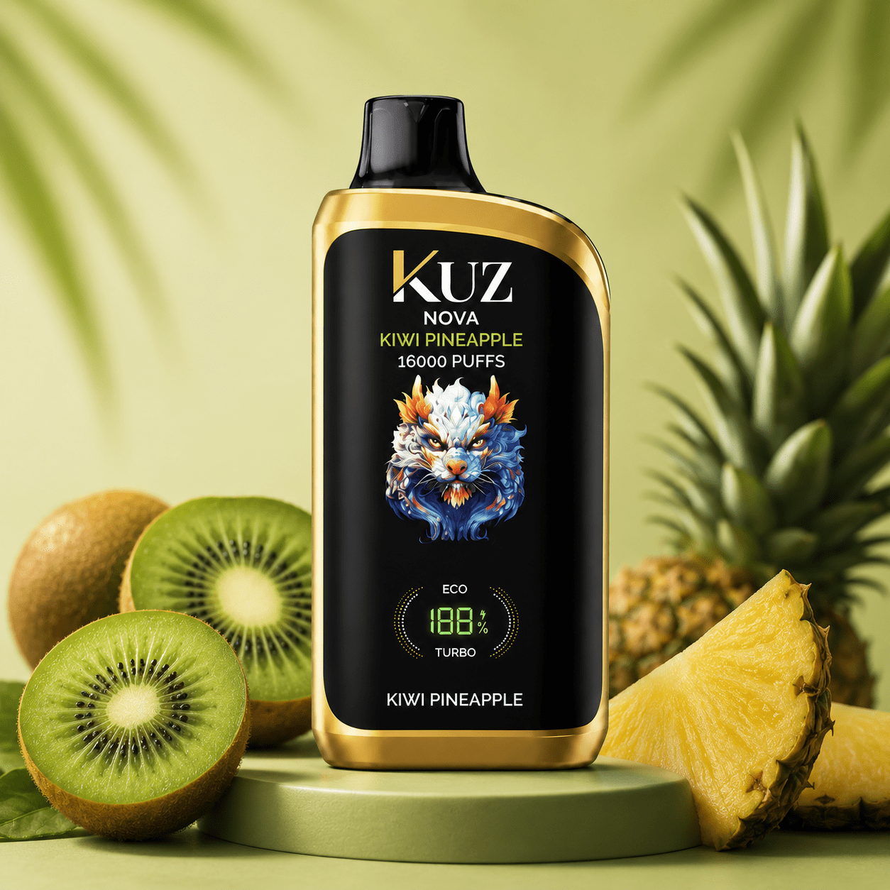 kuz nova kiwi pineapple – 16000 puffs