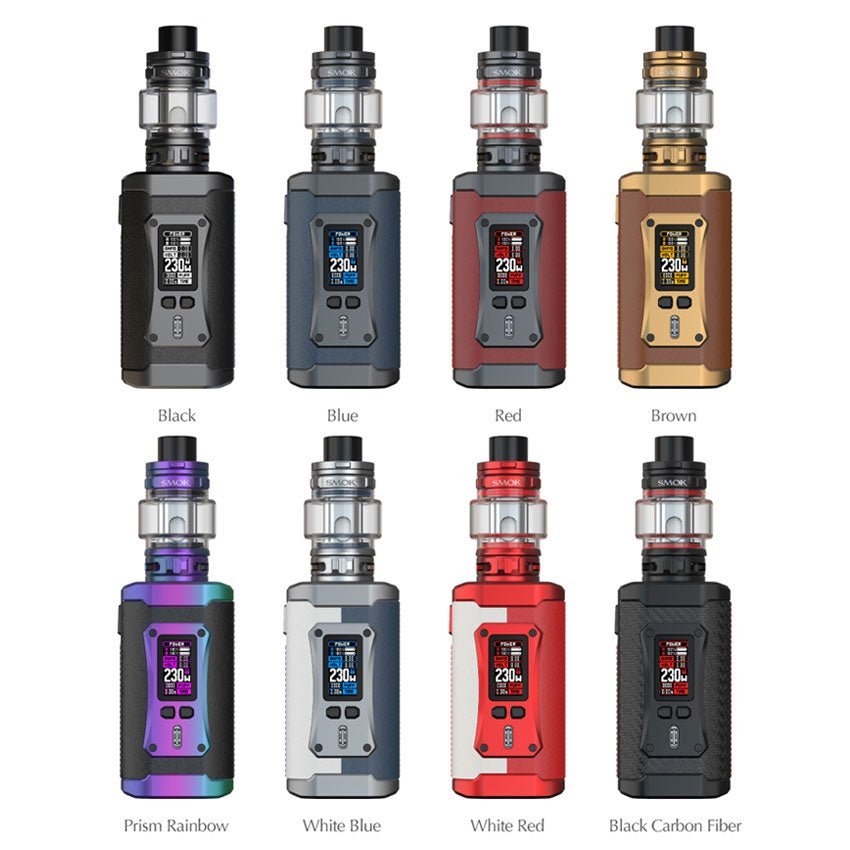smok morph 2 230w mod kit with tfv18 tank 7.5ml