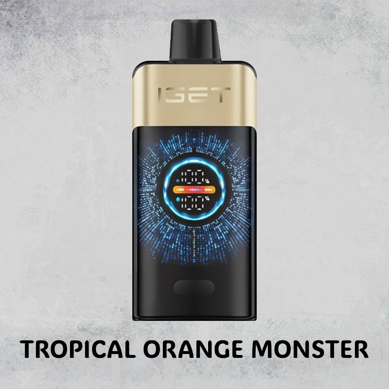 TROPICAL ORANGE MONSTER – IGET ONE – 12000 PUFFS