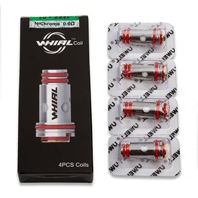 uwell whirl replacement coils (0.6ohm & 1.8ohm) for whirl 20