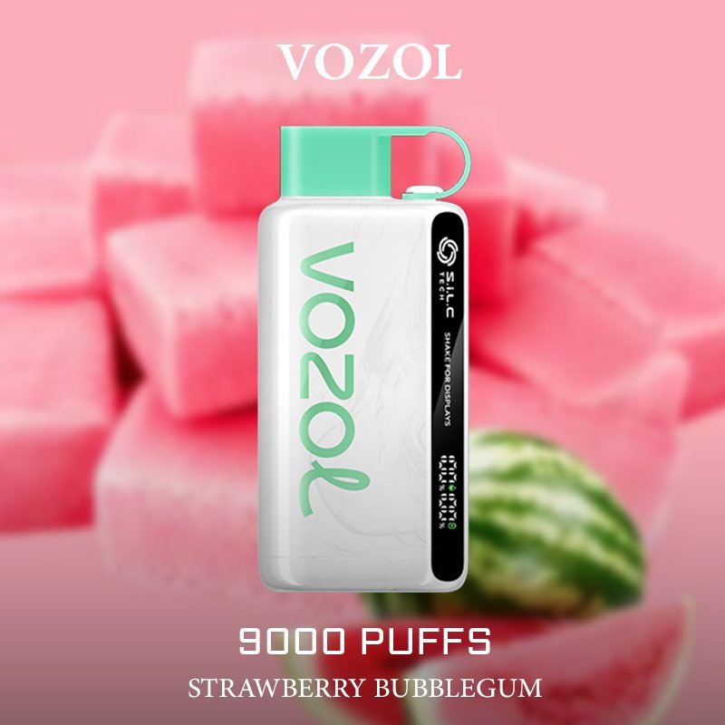 vozol watermelon bubblegum – 9000 puffs