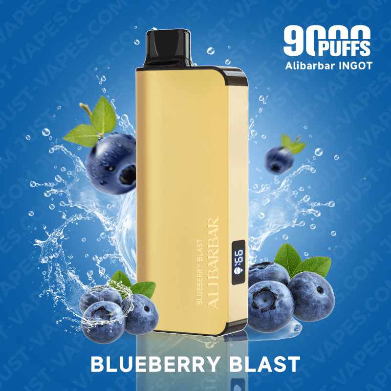 BLUEBERRY BLAST – ALIBARBAR INGOT – 9000 PUFFS