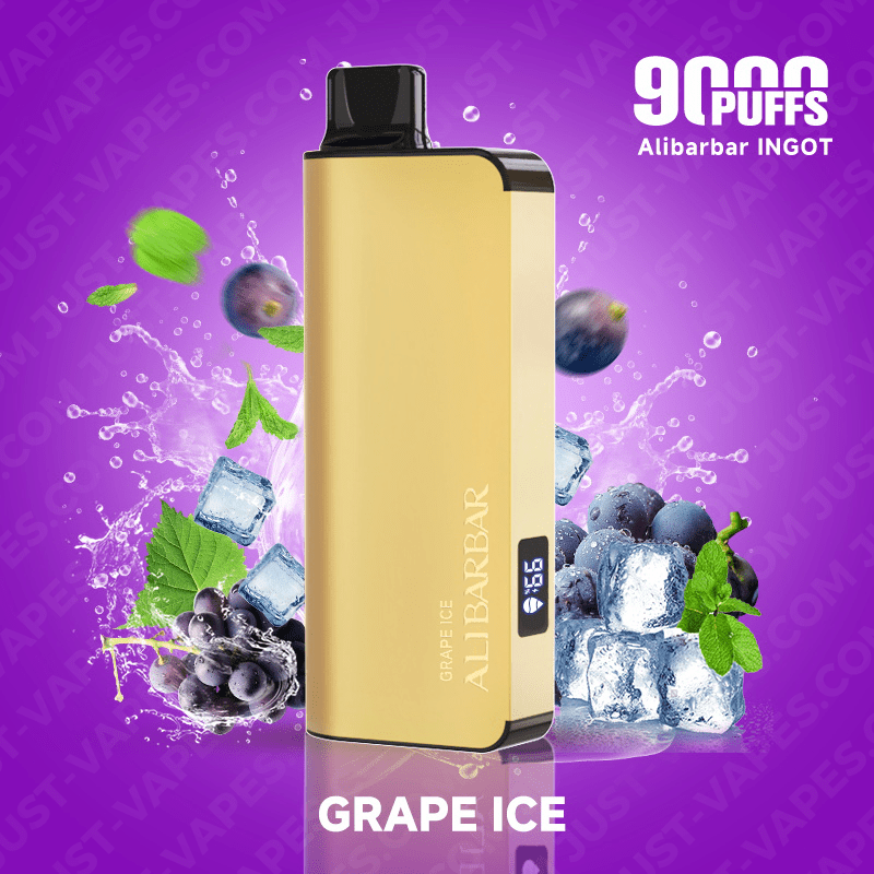 GRAPE ICE – ALIBARBAR INGOT – 9000 PUFFS