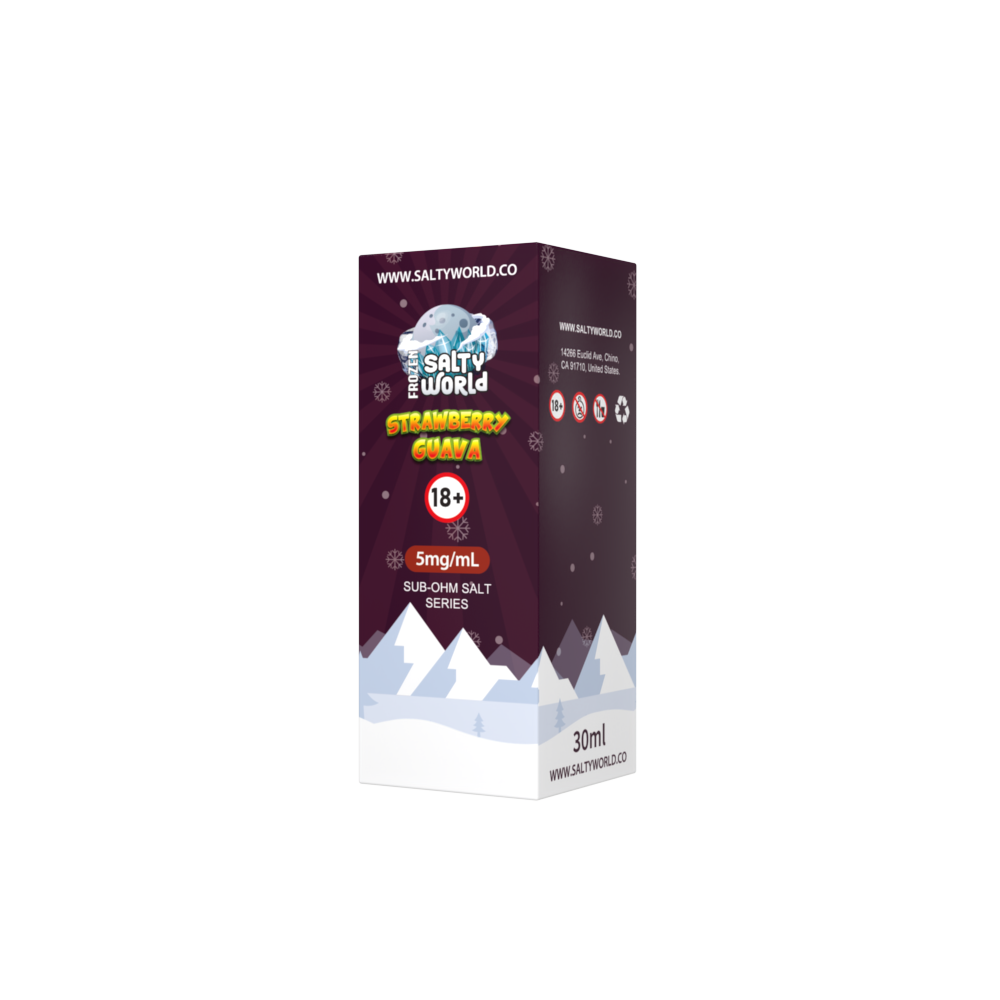 strawberry guava sub ohm nicotine salt e liquid