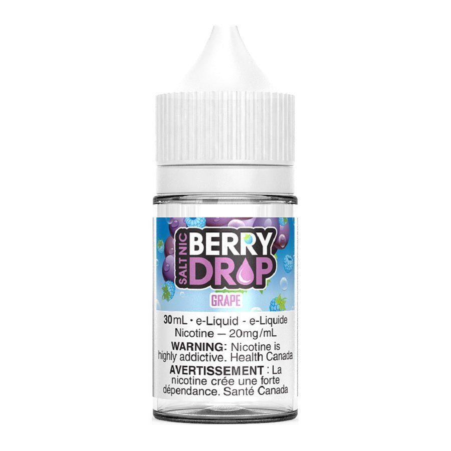 Berry Drop Salt Nic E-Liquid – Grape 30ml