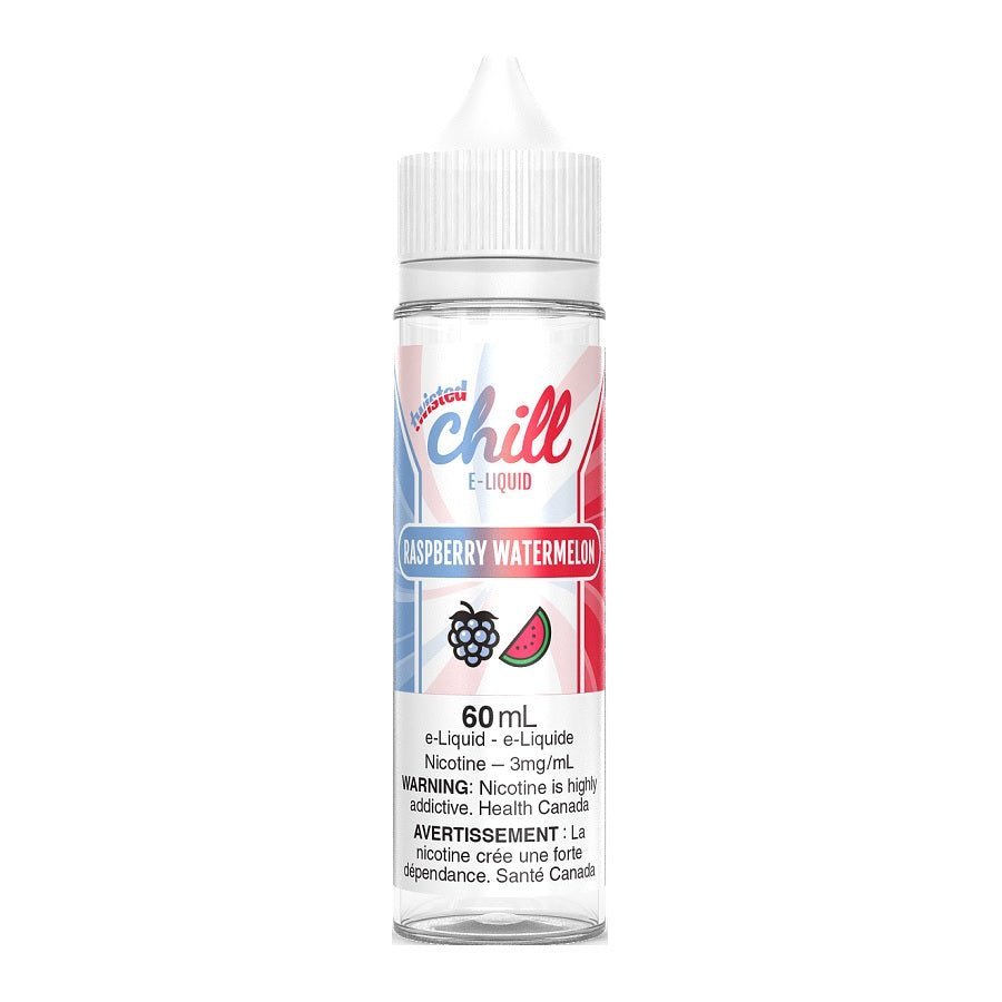Chill Twisted Freebase E-Liquid – Raspberry Watermelon 60ml