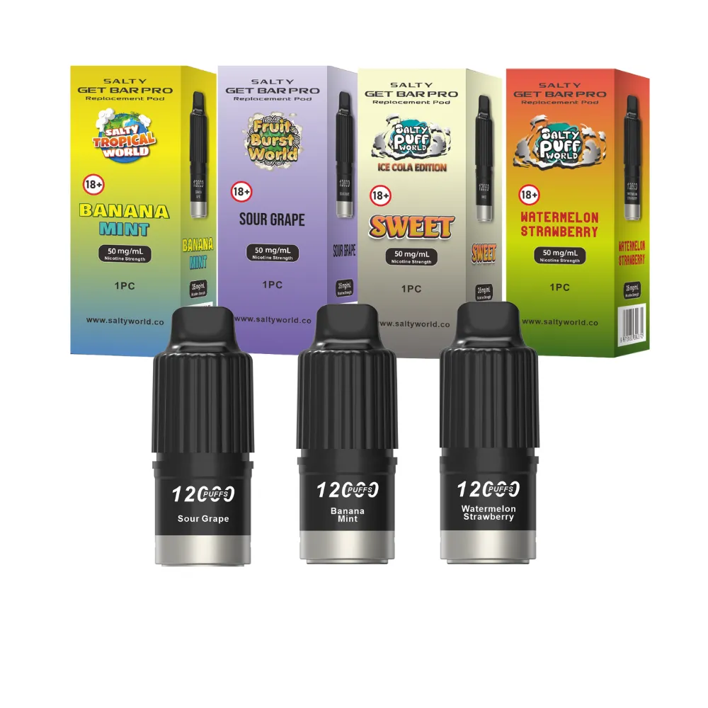 salty get bar pro pre filled pods 28.5mg/ml