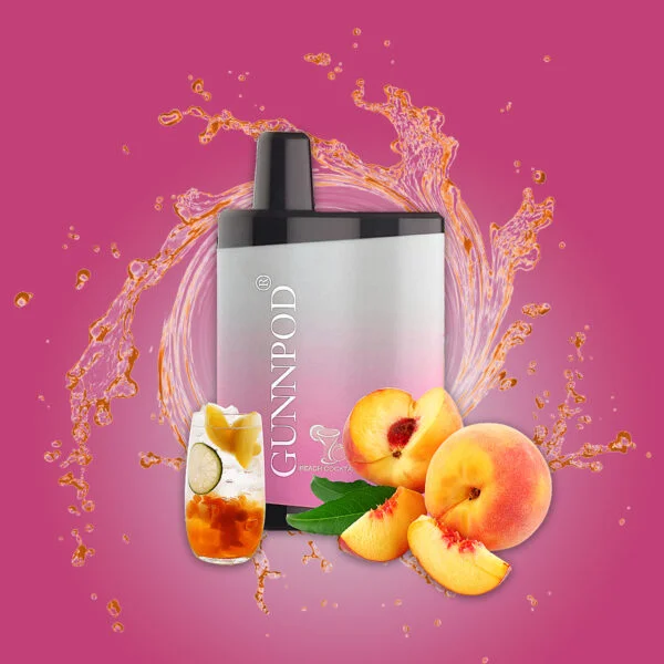gunnpod meta peach cocktail – 4000 puffs