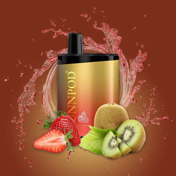 gunnpod meta strawberry kiwi – 4000 puffs