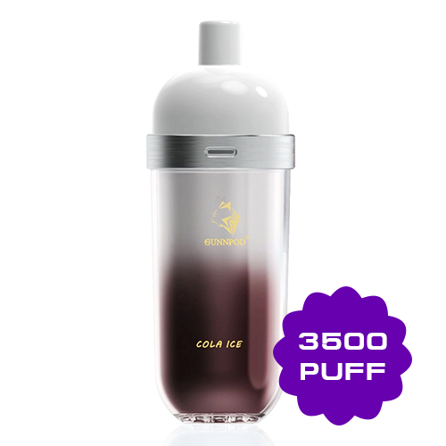 gunnpod wave cola ice – 3500 puffs
