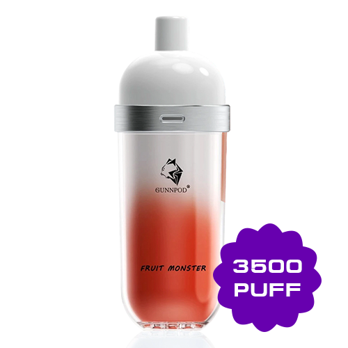 gunnpod wave fruit monster – 3500 puffs