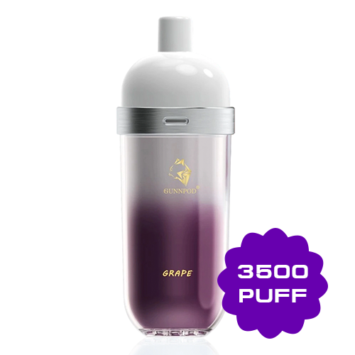 gunnpod wave grape ice – 3500 puffs