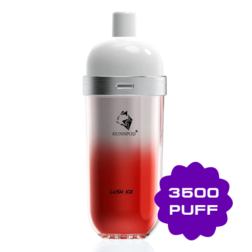 gunnpod wave lush ice – 3500 puffs