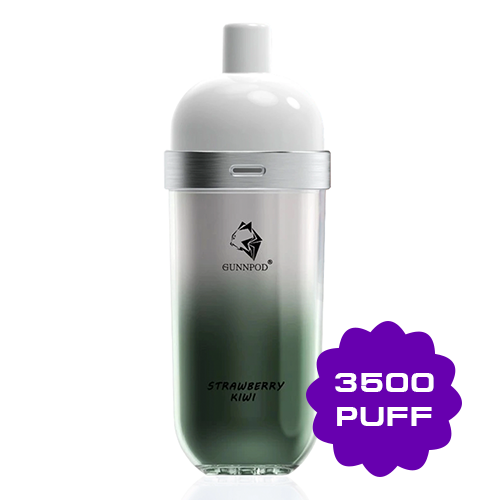 gunnpod wave strawberry kiwi – 3500 puffs