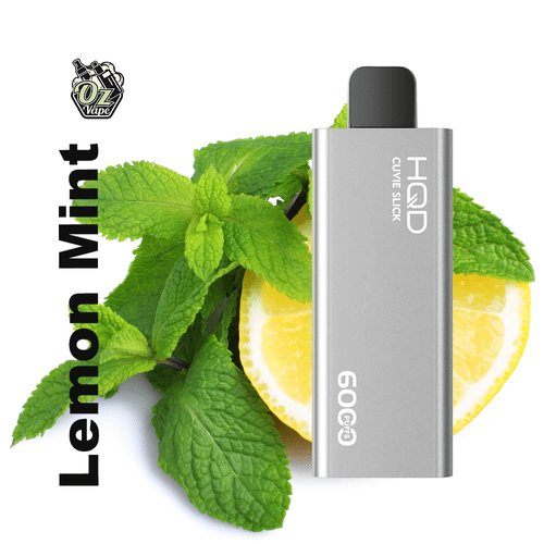 hqd slick lemon mint – 6000 puffs