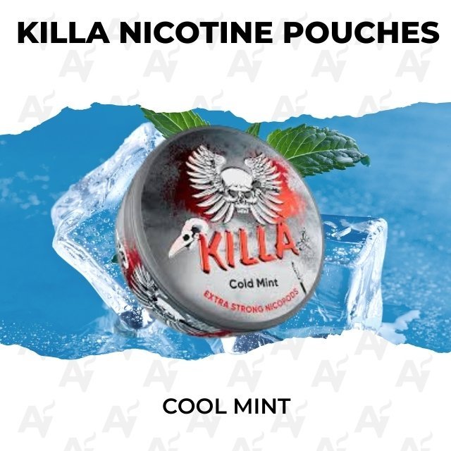 KILLA Nicotine Pouches – Cold Mint
