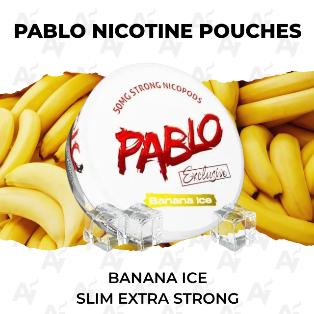 PABLO Nicotine Pouches – Banana Ice