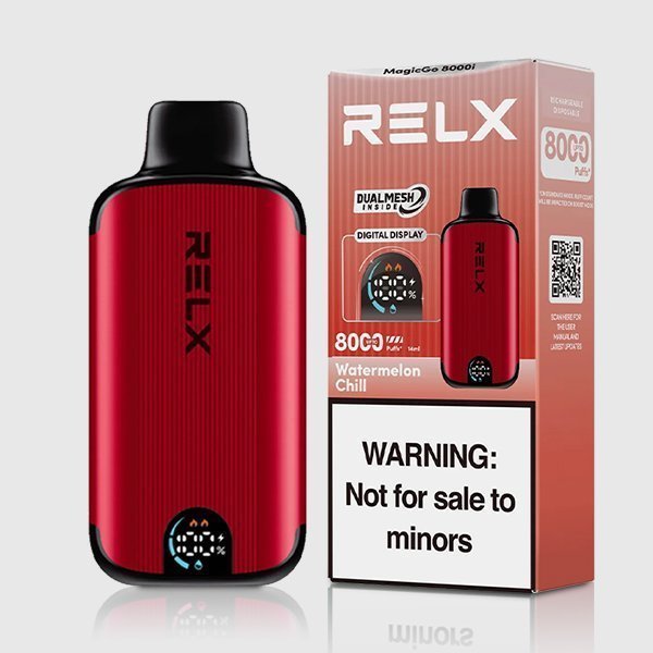 relx magicgo 8000 puffs watermelon chill