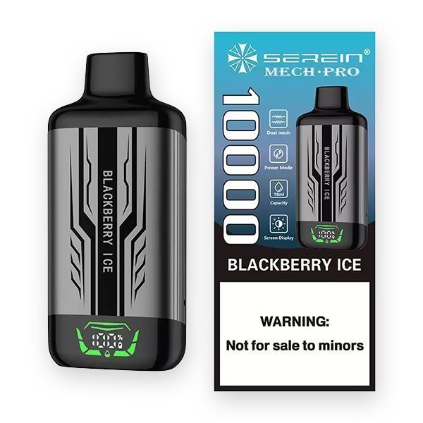 serein mech pro 10000 puffs blackberry ice