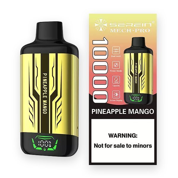 serein mech pro 10000 puffs pineapple mango