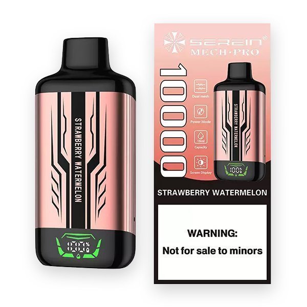 serein mech pro 10000 puffs strawberry watermelon