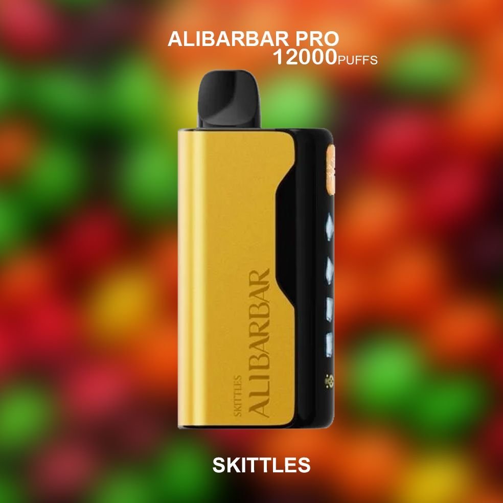 alibarbar pro ice adjust skittles – 12000 puffskui